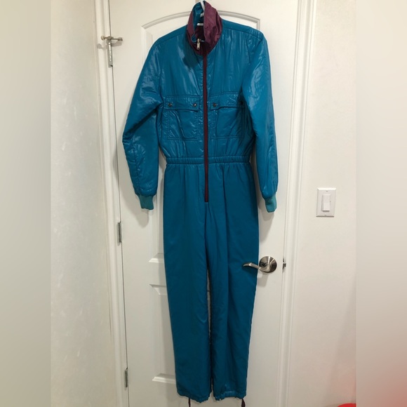 Colmar vintage one piece reversible ski suit - Picture 2 of 4